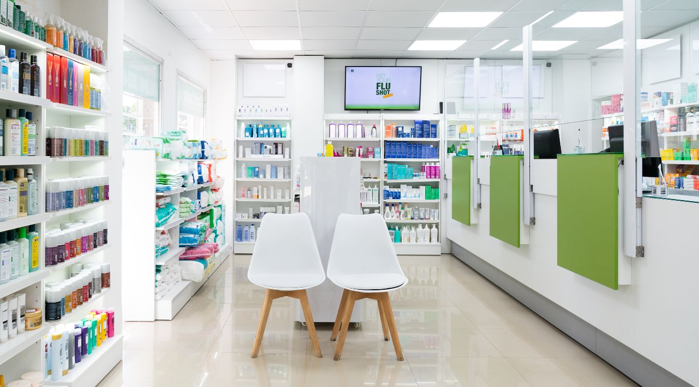 interior farmacia